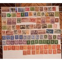 Марки разных стран 30 ых - 50ых годов