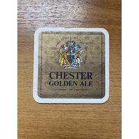 Подставка под пиво Chester Golden Ale /Великобритания/