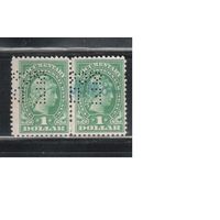 США-1940(Скотт. R276) , гаш.  , REVENUE, Служебные марки, пара