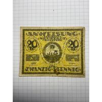Нотгельд 20 пфеннигов Германия-3012