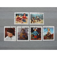 Продажа коллекции с 1 рубля! Искусство на почтовых марках мира.