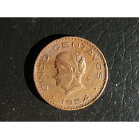 Мексика. 5 центаво. 1954. С 20 копеек. Распродажа коллекции. Смотрите другие лоты.