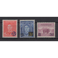 Австралия /Australia 1941** Новый номинал серия Георг VI