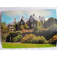 Англия. Вид с террасы в саду