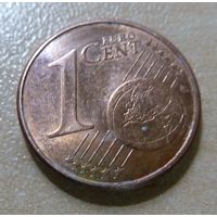 1 евроцент 2010 Франция