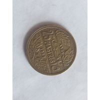 25 пиастров ливан 1952