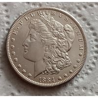 США доллар 1884