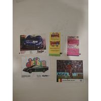 Вкладыши от жвачек (лот)