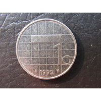 Нидерланды.1 гульден.1992. С 20 копеек. Распродажа коллекции. Смотрите другие лоты.