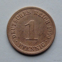 Германия 1 пфенниг, 1900 А