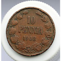 10 пенни 1908