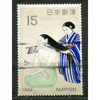 Живопись. К. Кобаяши. Япония. 1969. Полная серия 1 марка