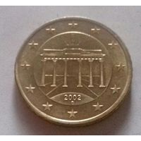 50 евроцентов, Германия 2002 D