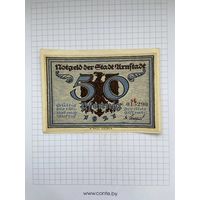 Нотгельд 50 пфеннигов Германия Урунштадт-0501
