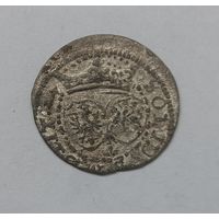 Солiд и Ваза! 1617 Сигизмунд III, Вильно. ОЧЕНЬ редкий - широкая корона на аверсе