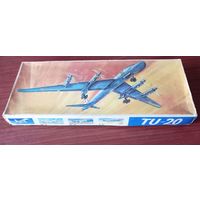 Сборная модель: Ту-20 / Ту-95 ; VEB Plasticart (ГДР) 1/100