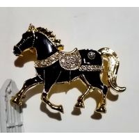 Значек - брошь Конь