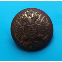 Пуговица Орлянка в позолоте