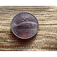 Werty71 Намибия 5 цент 2000 ФАО Рыба