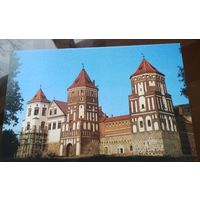 Мирский замок Три башни западного фасада