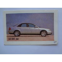 Календарик 1996 г. Audi A4. Автопроспект.