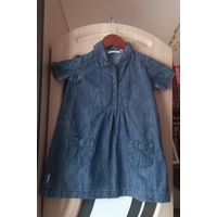 Джинсовое платье Mini a ture для девочки 5-6 лет.