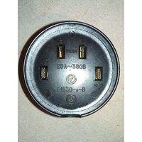 Розетка СССР двойная наружная