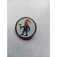 ЗНАЧОК ГНОМ СКАЗКА СССР