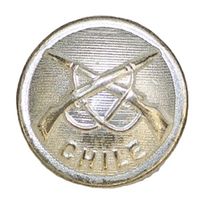 Чили. Мундирная пуговица 16 мм