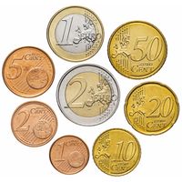 Португалия набор евро 2006 (8 монет) UNC в холдерах