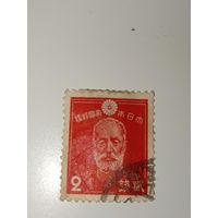 Япония 1937 год с изображением генерала Ноги Марэсукэ