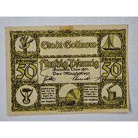 1921 год 50  пфеннигов  Германия нотгельд