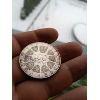 100 шиллингов Австрия 1976 "XII зимние Олимпийские Игры, Инсбрук 1976