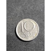 Норвегия 10 эре 1981 #2