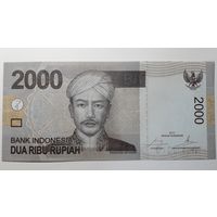 Индонезия, 2000 рупий 2015 г. Серия GRU. UNC.