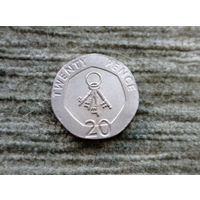 Werty71 Гибралтар 20 пенсов 2009 Ключи