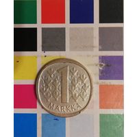 Финляндия 1 марка 1966S серебро