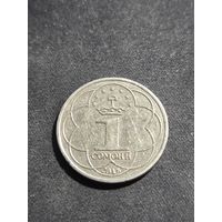 Таджикистан 1 сомони 2018