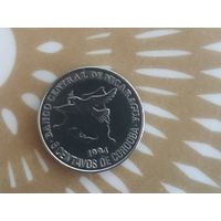 Никарагуа 5 сентаво  1994 год.