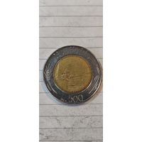 Италия 500 лир 1992