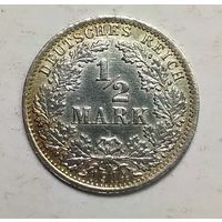 1/2 марки 1914 года. Качество. С 1 рубля без минимальной цены.