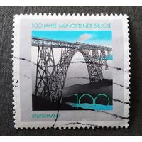 Марка Германия 1997 год Мост