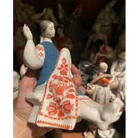 Вышивальщица рушников (УССР) 1960-70-е годы