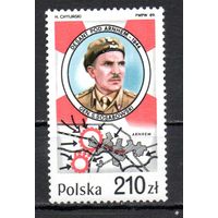 Борьба за Клостер в Монте- Кассино Польша  1989 год серия из 1 марки