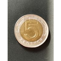 5 злотых 1994 г.