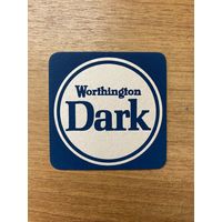 Подставка под пиво Worthington's Dark /Великобритания/ No 2