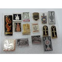 Значки творческие СССР - 17 шт.