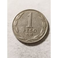 Чили 1 песо 1976