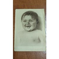Открытка Сокрайшефсовет 1920-е Детская серия Смешно НЭП СССР редкая