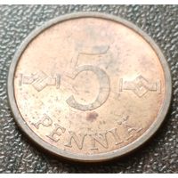 Финляндия 5 пенни, 1971    ( 1-2-7 )